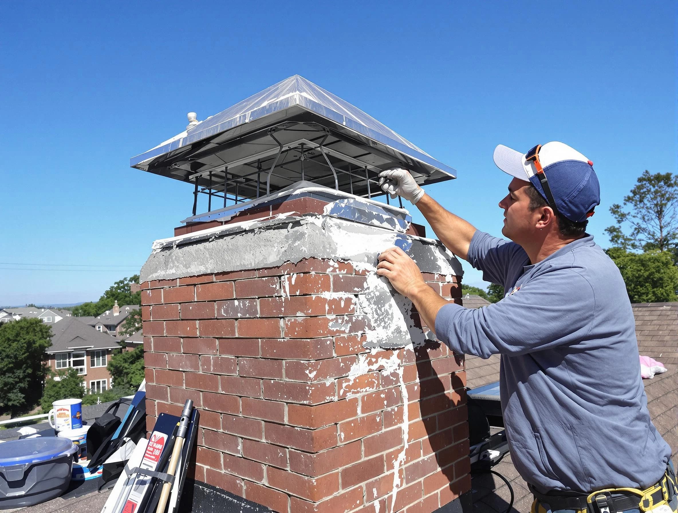 Chimney Crown Services service in Plain City, UT